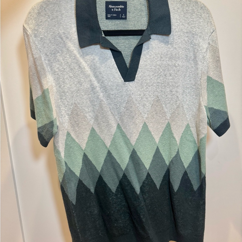 Abercrombie & Fitch Knit Polo – Old Money Vintage Aesthetic
